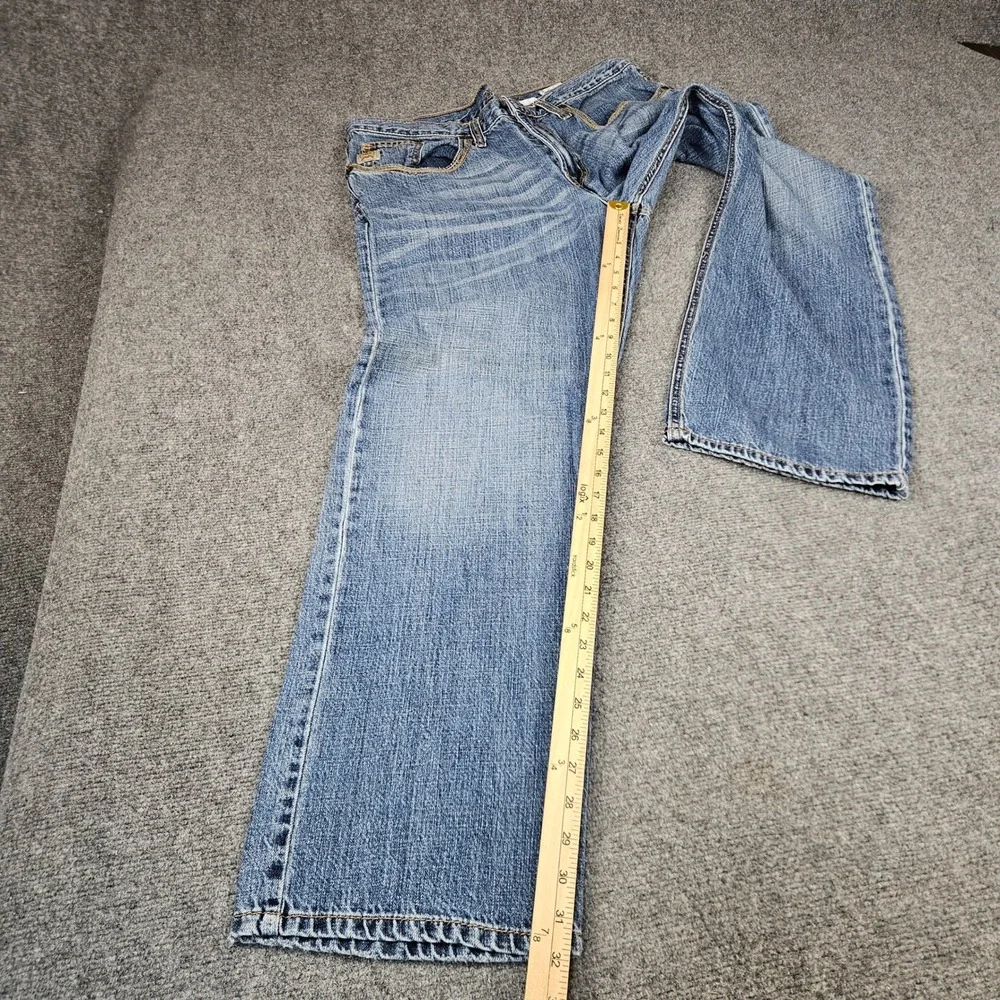 Cinch Westin Mens Jeans 36x32 Medium Wash Straight Leg Denim MB98534001